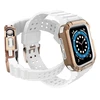 Išmaniojo laikrodžio Apple SE/7 silikoninis Hurtel dirželis, Baltos spalvos, 38/40/41 mm
