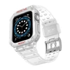 Išmaniojo laikrodžio Apple SE/7 silikoninis Hurtel dirželis, Baltos spalvos, 42/44/45 mm