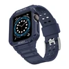 Išmaniojo laikrodžio Apple SE/7 silikoninis Hurtel dirželis, Mėlynos spalvos, 38/40/41 mm