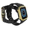 Išmaniojo laikrodžio Apple SE/7 silikoninis Hurtel dirželis, Juodos spalvos, 42/44/45 mm
