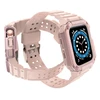 Išmaniojo laikrodžio Apple SE/7 silikoninis Hurtel dirželis, Rožinės spalvos, 42/44/45 mm
