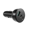 Automobilinis įkroviklis Joyroom JR-CL26, 2x USB-C PD, 1x USB 70W (juodas)