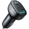 Automobilinis įkroviklis Joyroom JR-CCD04 2xUSB-C/USB-A 30W juodas