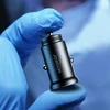 Automobilinis įkroviklis Joyroom CCN06 2xUSB-C 30W juodas