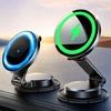 Joyroom JR-ZS408 magnetinis laikiklis su 15 W indukciniu įkrovikliu automobilio kabinai – juodas