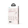 USB kabelis Joyroom (S-A34) type-C (100W 3A) 1m rožinis