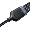 USB duomenų kabelis Joyroom S-1T4018A18 4in1 USB-C / Lightning / 3.5A /1.2m (juodas)