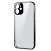 Joyroom New Beauty Series ultra plonas with electroplated frame iPhone 12 mini dėklas telefonui juodos spalvos (JR-BP741)