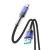 Joyroom USB-A USB-C kabelis S-A42 3A 1.2m juodos spalvos