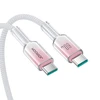 Kabelis USB-C USB-C Joyroom S-A42 60W 1.2m baltos spalvos