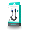 Joyroom S-A51 60W USB-A USB-C kabelis 1.5m juodos spalvos