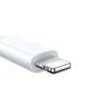 Joyroom S-IW007 3-in-1 kabelis USB-A magnetiniu įkrovikliu – Lightning 1.2m – baltos spalvos