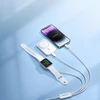 Apple Watch magnetinis įkroviklis Joyroom S-IW008 Lightning + USB-C 5 V 1.2 m (baltas)