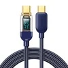 Kabelis do USB-C 100W 1,2m Joyroom S-CC100A4 (mėlyna)