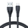 USB kabelis viršija / Lightning / 2m Joyroom S-UL012A11 (juodas)