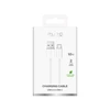 Puro 10W TPE USB-A – USB-C kabelis 2m – baltos spalvos