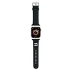 Apyrankė Apple Watch 4 / 5 / 6 / 7 / 8 / SE (38 / 40 / 41 MM) Karl Lagerfeld 3D Rubber Choupette Head (KLAWMSLCNK) juodos spalvos