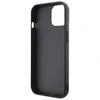 Karl Lagerfeld KLHCP15S3DMKRLK Apple iPhone 15/ 14 / 13 6.1″ juodos spalvos kietas dėklas 3D Rubber Multi Logo