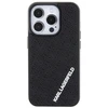 Apple iPhone 15 Pro Karl Lagerfeld dėklas 3D Rubber Multi Logo (KLHCP15L3DMKRLK) juodos spalvos
