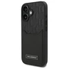 Karl Lagerfeld Cardslots Monogram Apple iPhone 16 - dėklas telefonui juodos spalvos