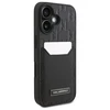 Karl Lagerfeld Cardslots Monogram Apple iPhone 16 - dėklas telefonui juodos spalvos