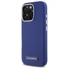 Karl Lagerfeld KLHMP16LPGMSRPB Apple iPhone 16 Pro 6.3" dėklas telefonui mėlynos spalvos FW Metal Plate MagSafe