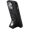 Apple iPhone 15 Pro Max Karl Lagerfeld dėklas Gripstand Saffiano Choupette Pins (KLHCP15XGSACHPK)