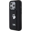 Apple iPhone 15 Pro Max Karl Lagerfeld dėklas Gripstand Saffiano Choupette Pins (KLHCP15XGSACHPK)
