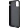 Karl Lagerfeld KLHCN61GSAKCPK Apple iPhone 11/ Xr 6.1″ juodos spalvos kietas dėklas Gripstand Saffiano Karl&Choup