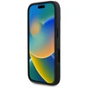 Dėklas Karl Lagerfeld HC 3D Rubber Double Heads Apple iPhone 16 juodos spalvos