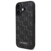 Apple iPhone 16 Plus Karl Lagerfeld Hot Stamp MagSafe (KLHMP16MPKHPORPK) dėklas telefonui juodos spalvos