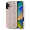Apple iPhone 16 Karl Lagerfeld Hot Stamp MagSafe (KLHMP16SPKHPORPP) dėklas telefonui rožinės spalvos