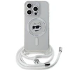 Apple iPhone 14 Pro Max Karl Lagerfeld dėklas IML Choupette Head &amp; Cord MagSafe (KLHMP14XHCCHNT) skaidrus