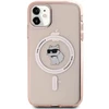 Apple iPhone 11 / XR Karl Lagerfeld dėklas IML Choupette MagSafe (KLHMN61HFCCNOP) rožinės spalvos