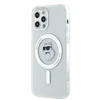 Apple iPhone 12 / 12 Pro Karl Lagerfeld dėklas IML Choupette MagSafe (KLHMP12MHFCCNOT) skaidrus