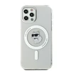 Apple iPhone 12 / 12 Pro Karl Lagerfeld dėklas IML Choupette MagSafe (KLHMP12MHFCCNOT) skaidrus