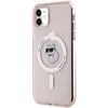 Apple iPhone 11 / XR Karl Lagerfeld dėklas IML Choupette MagSafe (KLHMN61HFCCNOP) rožinės spalvos