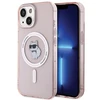 Apple iPhone 15 Karl Lagerfeld dėklas IML Choupette MagSafe (KLHMP15SHFCCNOP) rožinės spalvos