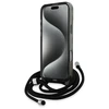 Karl Lagerfeld KLHMP16XHCKCKLCK Apple iPhone 16 Pro Max 6.9" dėklas telefonui juodos spalvos IML Crossbody Monogram Karl &amp; Choupette Head MagSafe
