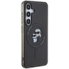 Samsung Galaxy S24 Karl Lagerfeld Dėklas IML Karl&amp;Choupette MagSafe (KLHMS24SHGKCNOK) juodos spalvos