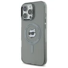 Karl Lagerfeld IML Metal Choupette Head MagSafe Apple iPhone 16 Pro Max - dėklas telefonui juodos spalvos