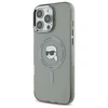Karl Lagerfeld IML Metal Karl Head MagSafe Apple iPhone 16 Pro Max - dėklas telefonui juodos spalvos