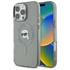 Karl Lagerfeld IML Metal Karl Head MagSafe Apple iPhone 16 Pro Max - dėklas telefonui juodos spalvos