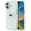 Karl Lagerfeld IML Metal Karl Head MagSafe Apple iPhone 16 Plus - dėklas telefonui baltos spalvos