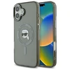 Karl Lagerfeld IML Metal Karl Head MagSafe Apple iPhone 16 Case - dėklas telefonui juodos spalvos