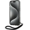 Apple iPhone 13 / 14 / 15 Karl Lagerfeld dėklas IML Mono KL Pattern &amp; Cord (KLHCP15SHKDPNSK) juodos spalvos