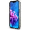 Karl Lagerfeld IML Repeat Logo dėklas, skirtas iPhone 16e - sidabrinis