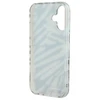 Karl Lagerfeld IML Zebra Pattern & Cord Apple iPhone 16 Case - dėklas telefonui juodos spalvos