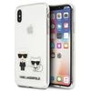 Apple iPhone XS Max Karl Lagerfeld dėklas Karl&amp;Choupette (KLHCI65CKTR) skaidrus