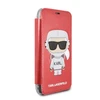 Apple iPhone X / XS Karl Lagerfeld dėklas Karl Space Cosmonaut raudonos spalvos